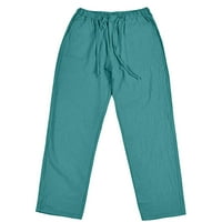 Хунтани панталони за мъже бельо сплайсинг гащеризон небрежен джоб спорт работа ежедневно панталони панталони