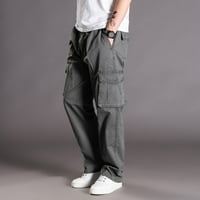 Дълги панталони за мъже Мъжете небрежна мода Разхлабете плюс размер на открито спортни панталони дълги панталони Зелени xxxxxl, AC3040