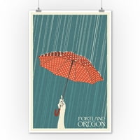 Портланд, Орегон, чадър, печат