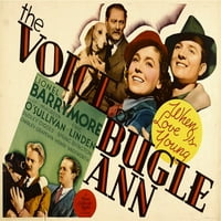 Гласът на Bugle Ann Top отляво: Lionel Barrymore Maureen O'Sullivan Eric Linden Movie Poster Masterprint