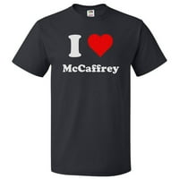 Love McCaffrey Тениска I сърце Маккафри подарък