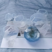 Диамантена форма на формата - 3D DIY силиконова смола Епоксидна плесена кабина за домашни занаяти и декорация