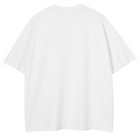 Jhpkjmen бяла тениска японски аниме дракон топка тениска тениска harajuku памучен тениска улично облекло лято върхове с къс ръкав
