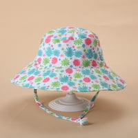 Лятна шапка Бебе слънце козирка Детска слънце шапка Анти-ултравиолетова кофа за момчета и момичета