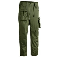 Панталони с много джоба панталони износени устойчиви разтягащи тренировки Военни вентилатор дълги панталони на разрешение