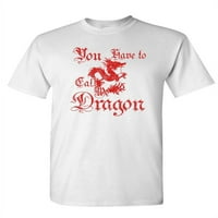 Me Dragon - Тениска за тениска на едно тениска, кралска, xl