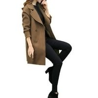HGW палта за жени плюс размер дамски есен зимно яке небрежно stwear cardigan slim палто палто