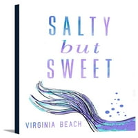 Вирджиния Бийч, Вирджиния - солена, но сладка - приказка за русалка - произведение на изкуството на фенера