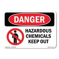 Опасен знак - Опасните химикали пазят