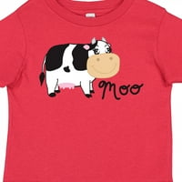 Inktastic Moo казва, че тениската за момче за подарък за крава или малко дете