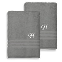 Linum Home Textiles Denzi Cotton Bath кърпи - Комплект от 2
