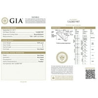 Годежни пръстени за жени - кръгло блестящо 14k злато 1. CT GIA сертификат